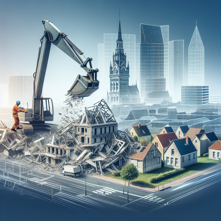 Comment DEMOLITION SERVICE PLUS Révolutionne la Démolition de Bâtiments à Lille, Dunkerque et Villeneuve d'Ascq